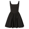 Robe Noire Femme Pieces Vana