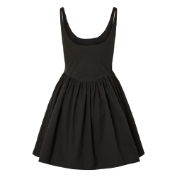 Robe Noire Femme Pieces Vana