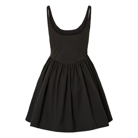 Robe Noire Femme Pieces Vana