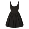Robe Noire Femme Pieces Vana