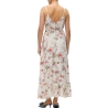 Robe Beige/Rouge/Vert Femme Vero Moda Easy