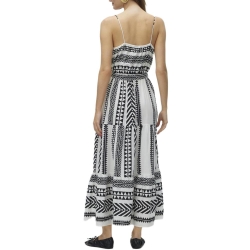 Robe Blanches/Noire Femme Vero Moda Dicthe