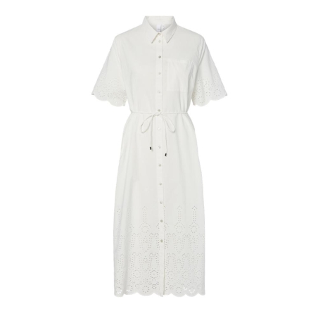 Robe Blanche Femme YAS Ellano