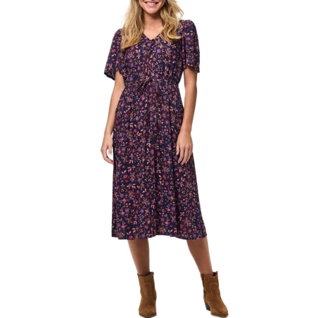 Robe Noir/Marine Femme Pieces Nera