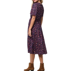 Robe Noir/Marine Femme Pieces Nera