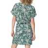 Robe Kaki à Fleurs Femme TBS JANIEROB