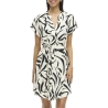Robe Blanche/Noire Femme Vila Viclo