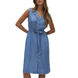 Robe en Jean Bleu Femme Vero Moda Bree