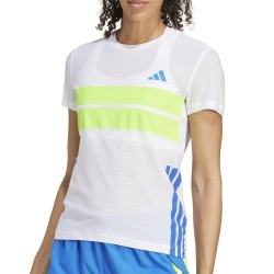 T-Shirt Blanc Femme Adidas JD7327