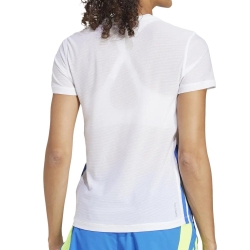 T-Shirt Blanc Femme Adidas JD7327
