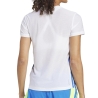 T-Shirt Blanc Femme Adidas JD7327