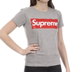 T-shirt Gris Femme Supreme Grip Sofy