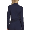Top Marine Femme Adidas Cropped Ls Hn