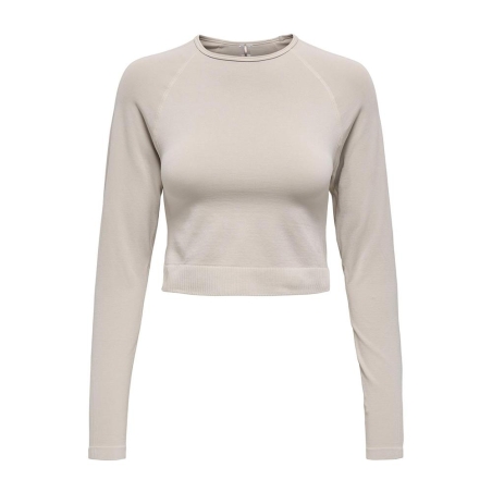 Top de sport Beige Femme Only Jiji Seam
