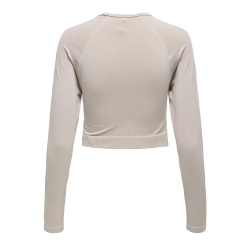 Top de sport Beige Femme Only Jiji Seam