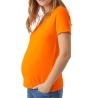 T-shirt Orange Femme Mamalicious Neweva