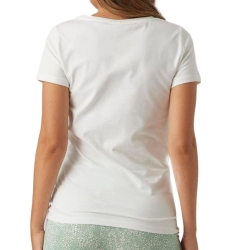 T-shirt Blanc Femme Mamalicious Feliz