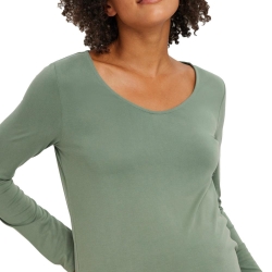 T-Shirt de Grossesse Vert Femme Vero Moda Marternity Filli