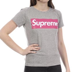 T-shirt Gris Femme Supreme Grip Sofy GPI