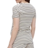 T-shirt de Grossesse Beige/Noir Femme Mamalicious Nadine