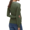 T-shirt de Grossesse Manches Longues Vert Femme Vero Moda Maternity Top