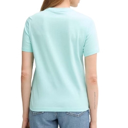 T-Shirt Turquoise Femme Calvin Klein Jeans Classic Boxed