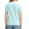 T-Shirt Turquoise Femme Calvin Klein Jeans Classic Boxed