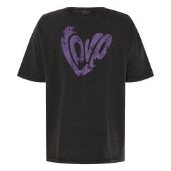 T-Shirt Noir Femme Pieces Celoises