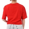 T-shirt Rouge Crop Femme Supreme Grip Ranaka
