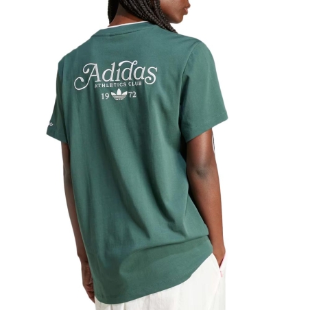 T-shirt Vert Femme Adidas Graphic Tee