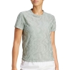 T-Shirt de Sport Vert Femme Adidas CLIMACOOL+