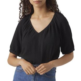 T-shirt Noir Femme Vero Moda Kassi