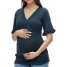 T-Shirt de Grossesse Marine Femme Mamalicious Dicte