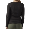 T-Shirt de Grossesse Noir Femme Vero Moda Marternity Fake