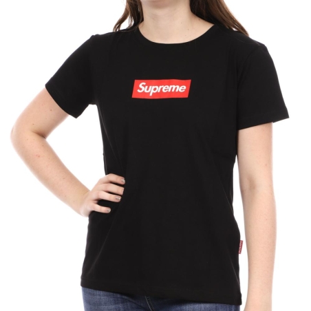 T-shirt Noir femme Supreme Grip Mary