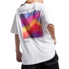 T-Shirt Blanc Femme Converse Colorful