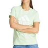 T-shirt Vert Femme Adidas IR5409