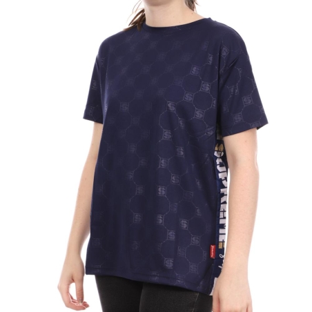 T-Shirt marine femme Supreme Grip Bidelia