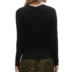 T-shirt Manches Longues Noir Femme Vero Moda Maternity Meliana