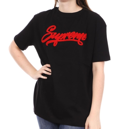 T-shirt Noir Femme Supreme Grip Estelle