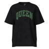 T-Shirt Gris/Vert Femme Pieces Celoise