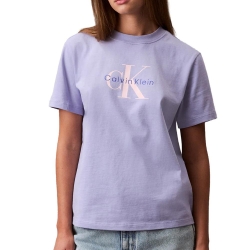 T-Shirt Mauve Femme Calvin Klein Jeans Hero