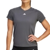 T-Shirt de Sport Gris Femme Adidas Crew