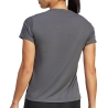 T-Shirt de Sport Gris Femme Adidas Crew