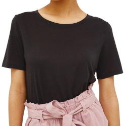T-shirt Noir Femme JDY Linette