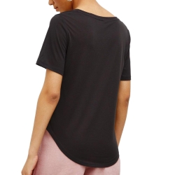 T-shirt Noir Femme JDY Linette