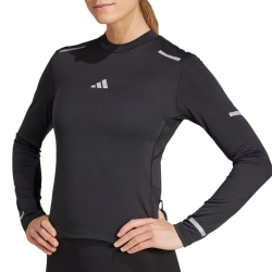 T-Shirt de Running Noir Femme Adidas Ultimate