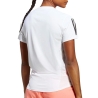 T-Shirt Blanc/Noir Femme Adidas Own