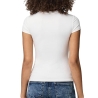 T-Shirt Blanc Femme Pieces Fylla