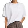 T-shirt Blanc Femme Converse Chuck Taylor Infill